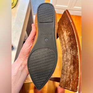 Rothy’s the point flats in fawn